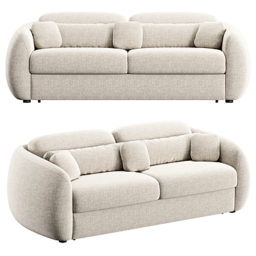 Blow Manifesto Sofa Bed 3D model image 1 