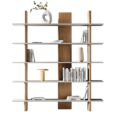 Modern Molly Bookcase by Ana Roque 3D model image 1 