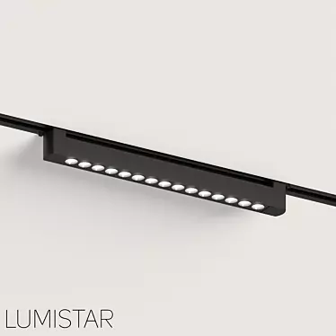 Linear Track Light Fixture 220V 3D model image 1 