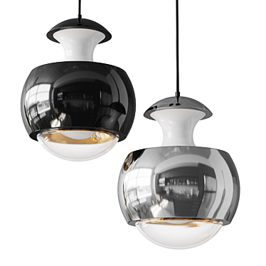 Syrus Extra LED Pendant Light 3D model image 1 