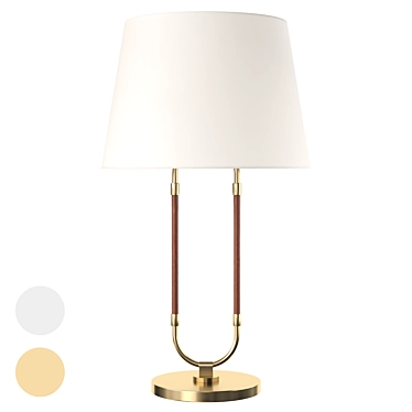 Ralph Lauren Katie Table Lamp 3D model image 1 