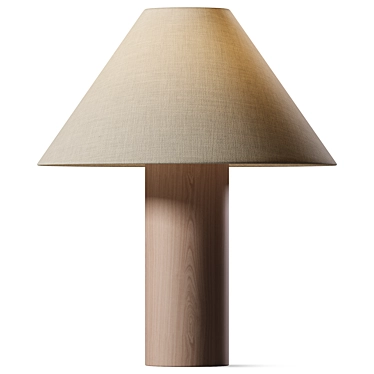 Sleek Arbor Table Lamp 3D model image 1 