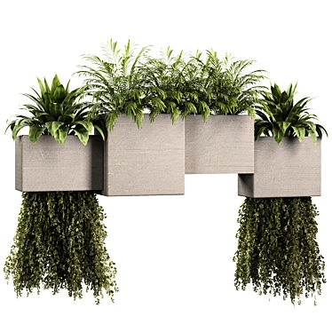 Indoor Plants Set 3D Models 3D model image 1 