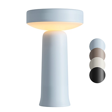  Sleek Portable Ease Lamp 3D model image 1 