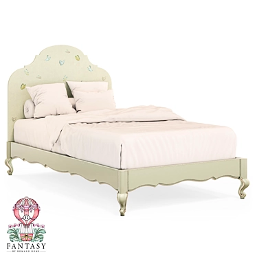 (OM) Bed Fleur De Lys Mini FANTASY by Romano Home