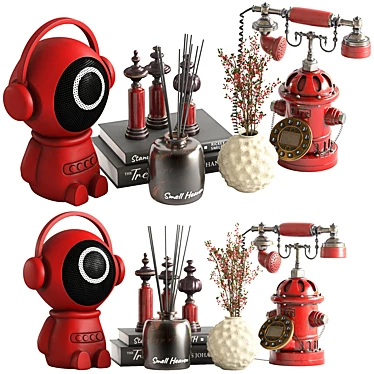 Decorative Objects Collection Set 01