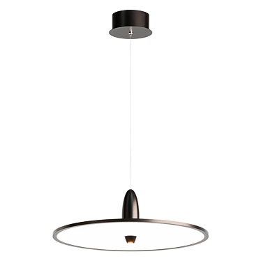 Sleek Pendant Light Fixture "GISLE 3D model image 1 