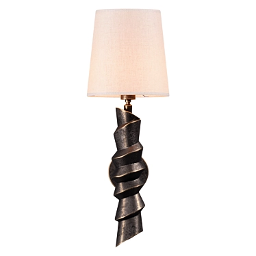 Riverbank Wall Lamp: Eichholtz Collection 3D model image 1 