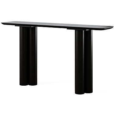 Elegant Imogen Console Table 3D model image 1 