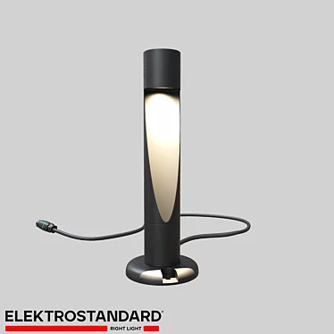 Garden LED Street Light Recess 3D model image 1 