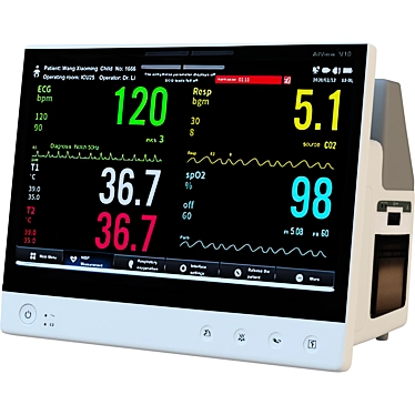 Advanced AIView V10 Monitor 3D model image 1 