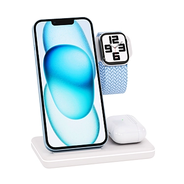 3-in-1 Charging Stand Neo 3D model image 1 