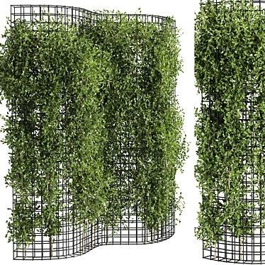 Ivy Fence Vertical Green Wall 3D model image 1 