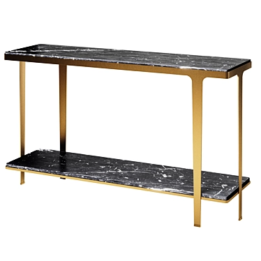 Gennaro Console Table Rouge 3D model image 1 