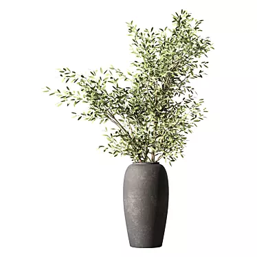 Peaceful Olive Branch Bouquet 3D model image 1 