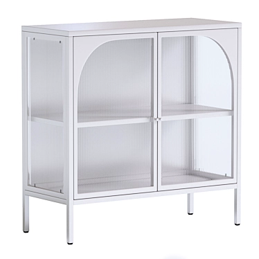 Rigan-2 Cabinet: Modern Versatile Furniture 3D model image 1 