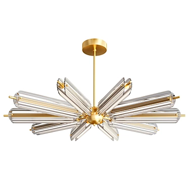 Modern SPUTNIK Chandelier Collection 3D model image 1 