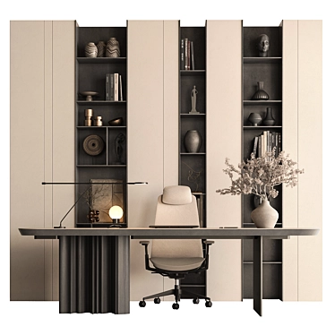 Executive Desk - Modern Office Furniture 3D model image 1 