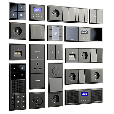 jung LS 990 sockets and switches collection