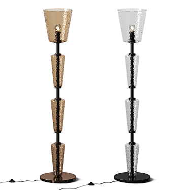 Piumati Foscari Murano Glass Floor Lamp