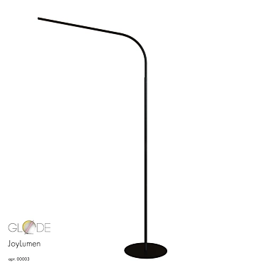 Scandinavian Style LED Floor Lamp 3D model image 1 