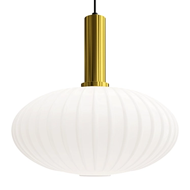 Modern Pendant Light Fixture 3D model image 1 