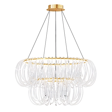 MERTEN Pendant Chandelier 3D Model 3D model image 1 