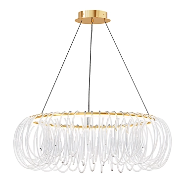 MERTEN Pendant Chandeliers Set 3D model image 1 