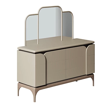 Elegant Alexander Dressing Table 3D model image 1 