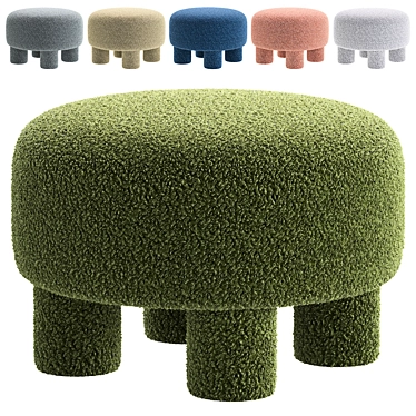 Merino Pouf Ron Ron 2013 3D model image 1 