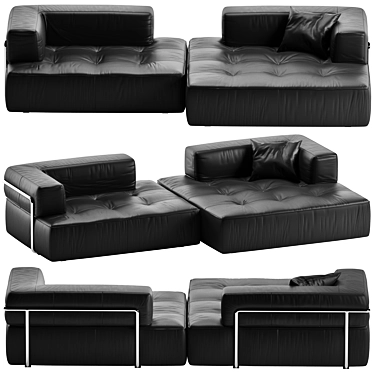 Modern Luxury Sofa - Melvil 3D model image 1 