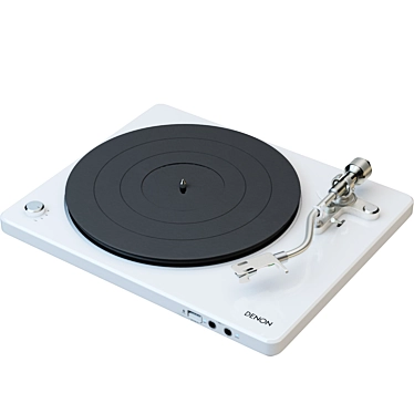 Classic Denon 450USB Turntable 3D model image 1 