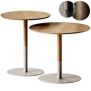 Modern Watse Coffee Side Table 3D model image 1 