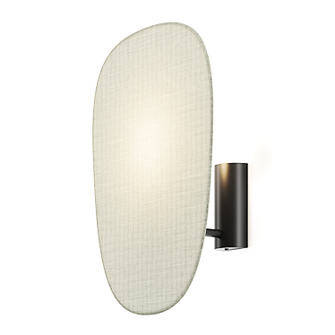 Retro Fabric Wall Lamp Screen 3D model image 1 