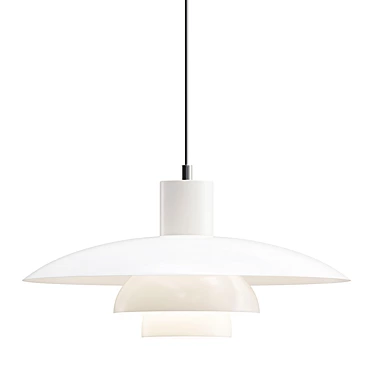  Modern Model Poulse Pendant Light 3D model image 1 