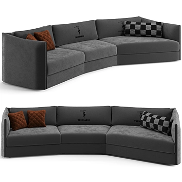 Trussardi Casa Maryl sofa 364 cm