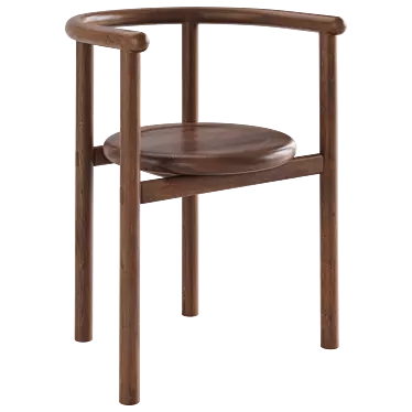 Elegant Layla Chair by JD Lee 3D model image 1 