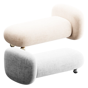 Title: Elegant MORRO Sofa 3D model image 1 