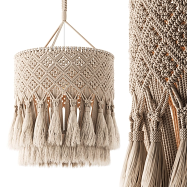 MACRAME Pendant Light 01