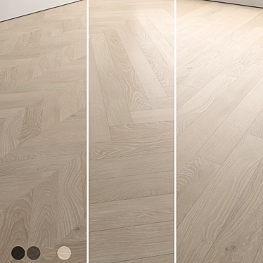 Quality Wood Floor Model Set 3D model image 1 