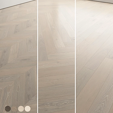 High-Quality Wood Floor Set 3D model image 1 