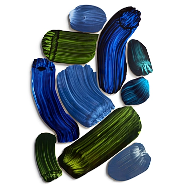 Polished Acrylic Resin Wall Art 3D model image 1 