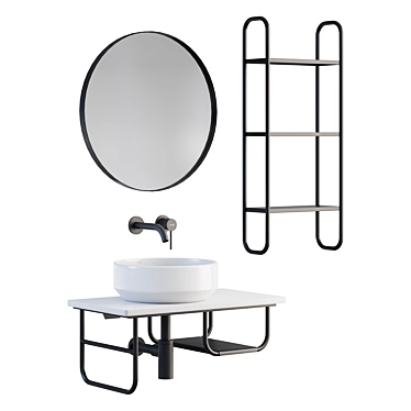 Bathroom furniture Mart Uno set002