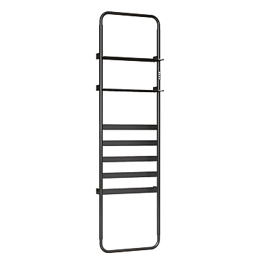 Electric heated towel rail with shelves Think Home A205