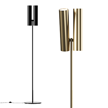 Rotating Rotaliana Tobu F1 Floor Lamp 3D model image 1 