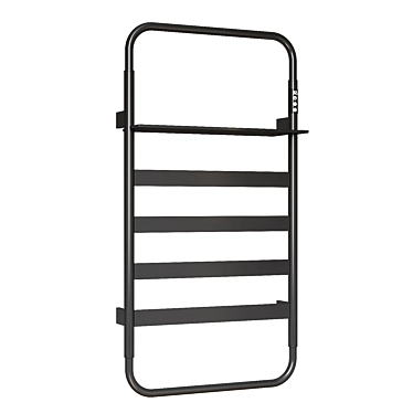 Electric Towel Warmer with Shelf 3D model image 1 