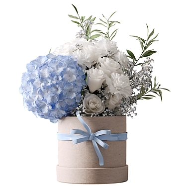 Boxed Flower Bouquet 2016 Edition 3D model image 1 