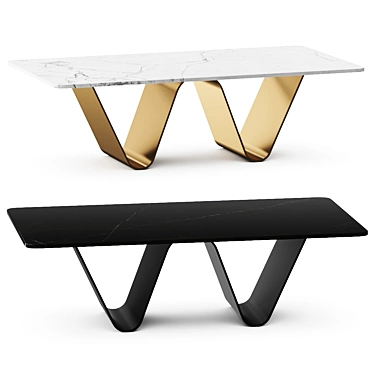 Skrive Minimalist Coffee Table 3D model image 1 