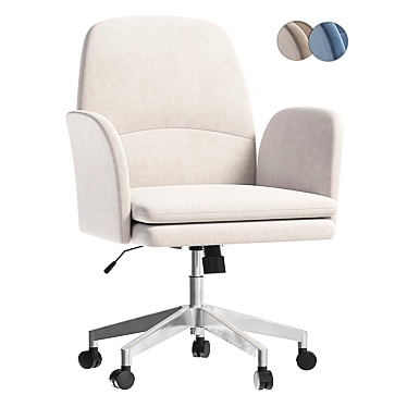 Modern Swivel Office Chair 3D model image 1 