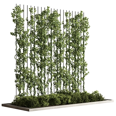 Elevate Your Space with Vertical Garden 3D model image 1 